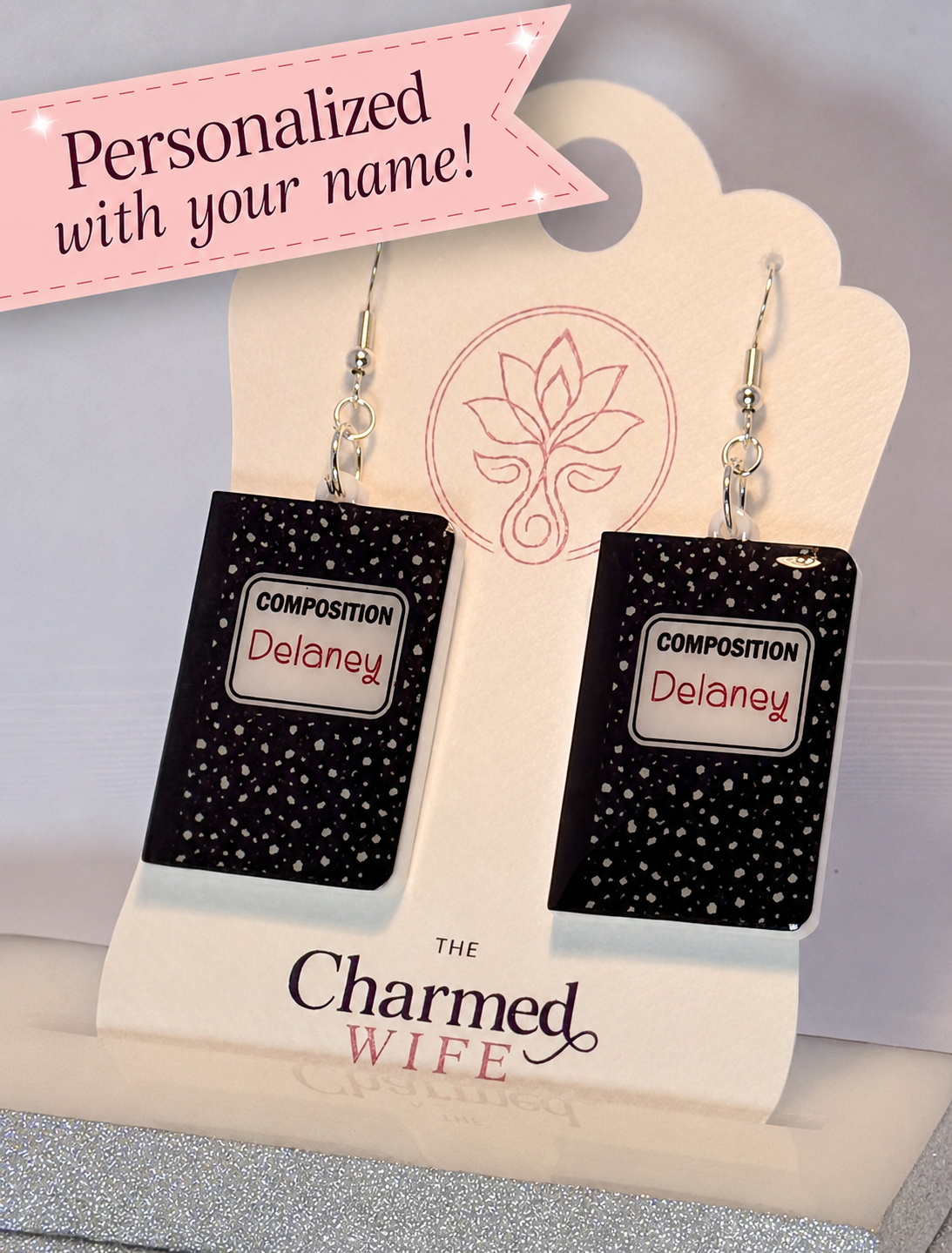 Compose Yourself - Personalized Earrings
