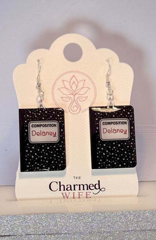 Compose Yourself - Personalized Earrings